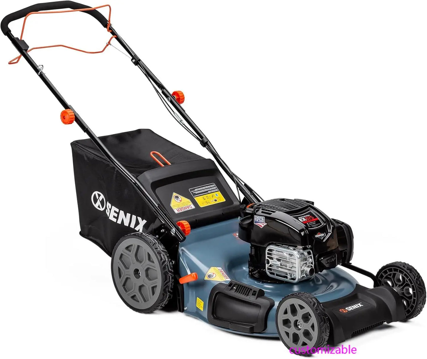 XMSJ LSSG H1 Gas Lawn Mower Self Propelled 3 In 1 Unit