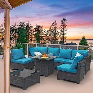 Outdoor Patio Furniture Set 3 Piece With Table And Chairs
