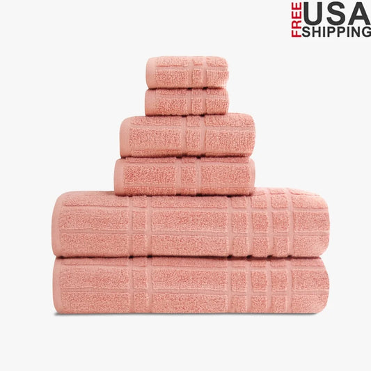 DUTRIEUX Cotton Towel Set Soft Absorbent Bath Towels