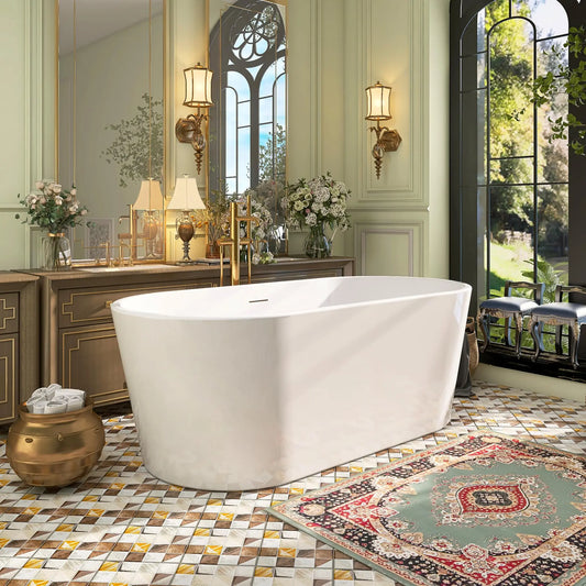 Sh.Kl Acrylic Freestanding Bathtub Soaking CUPC Certified