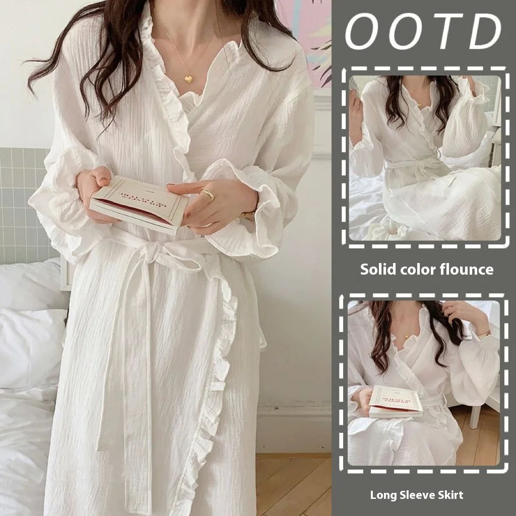 Womens Lightweight Summer Robe For Home Wear Comfort