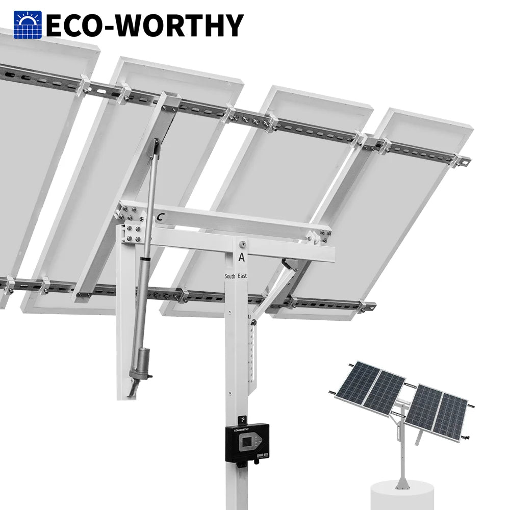 ECO-WORTHY Solar Panel Single Axis Tracking System With Controller