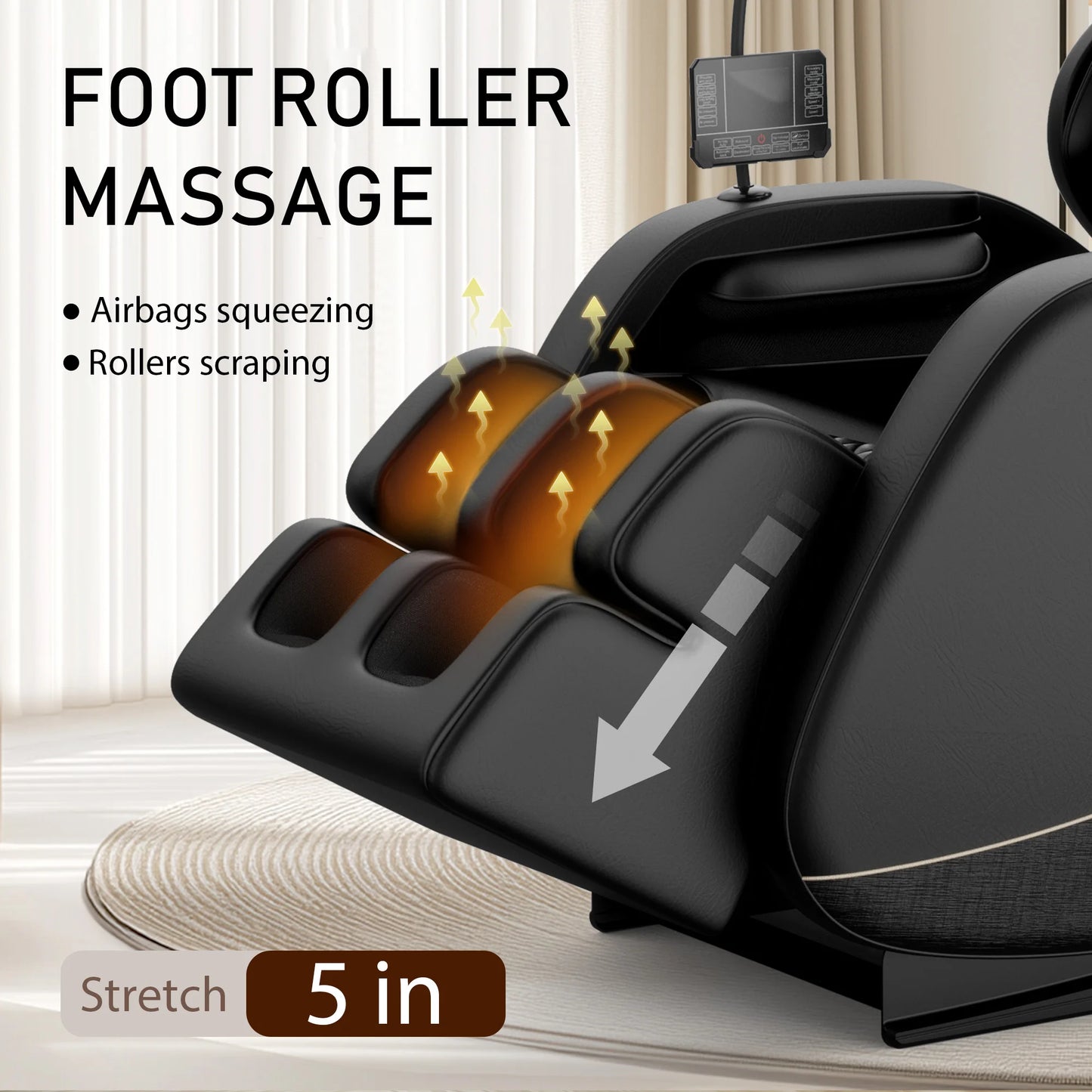 BILITOK Zero Gravity Full Body Massage Chair With Heating