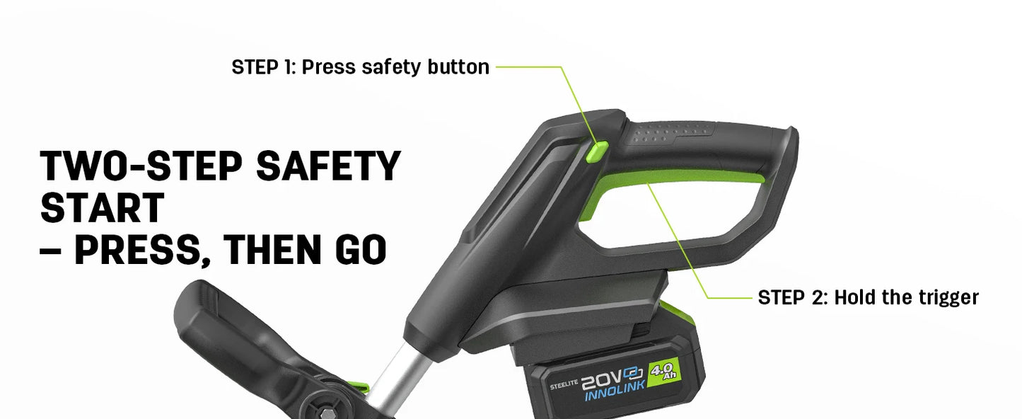 Deli 21V Cordless Snow Shovel With 4Ah Battery Performance