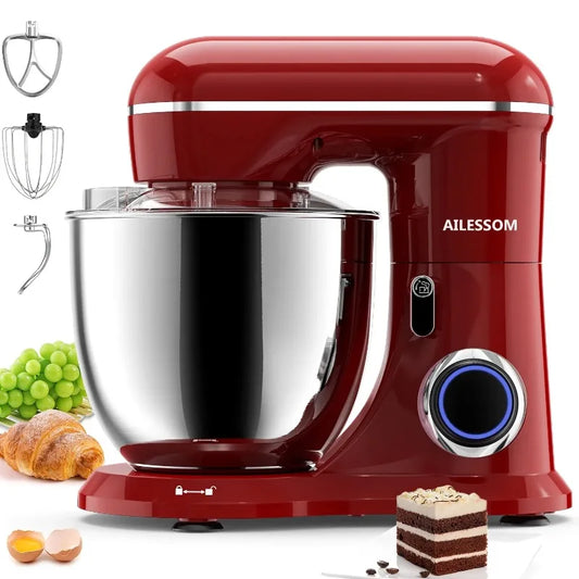 Haoyunma Stand Mixer 10 Speed Tilt Head Kitchen Mixer