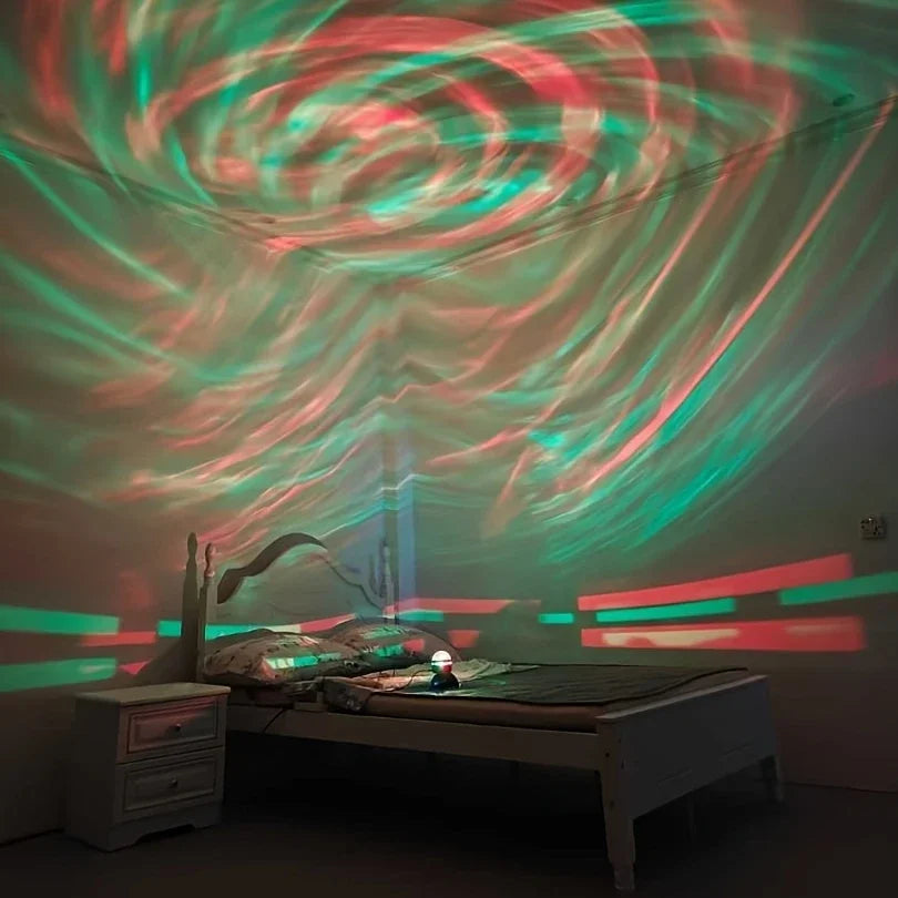 Aurora Starry Sky Projector With Remote LED Galaxy Lighting