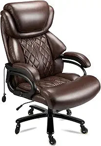 Heavy Duty 500lbs Big And Tall Office Chair 360 Deg Swivel