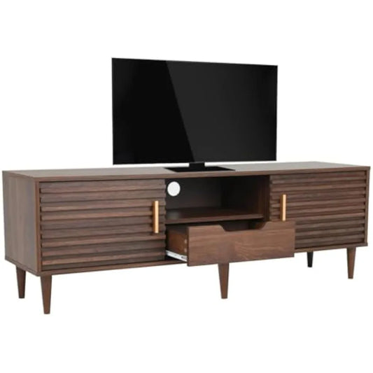 Mid-Century Modern TV Stand Entertainment Center