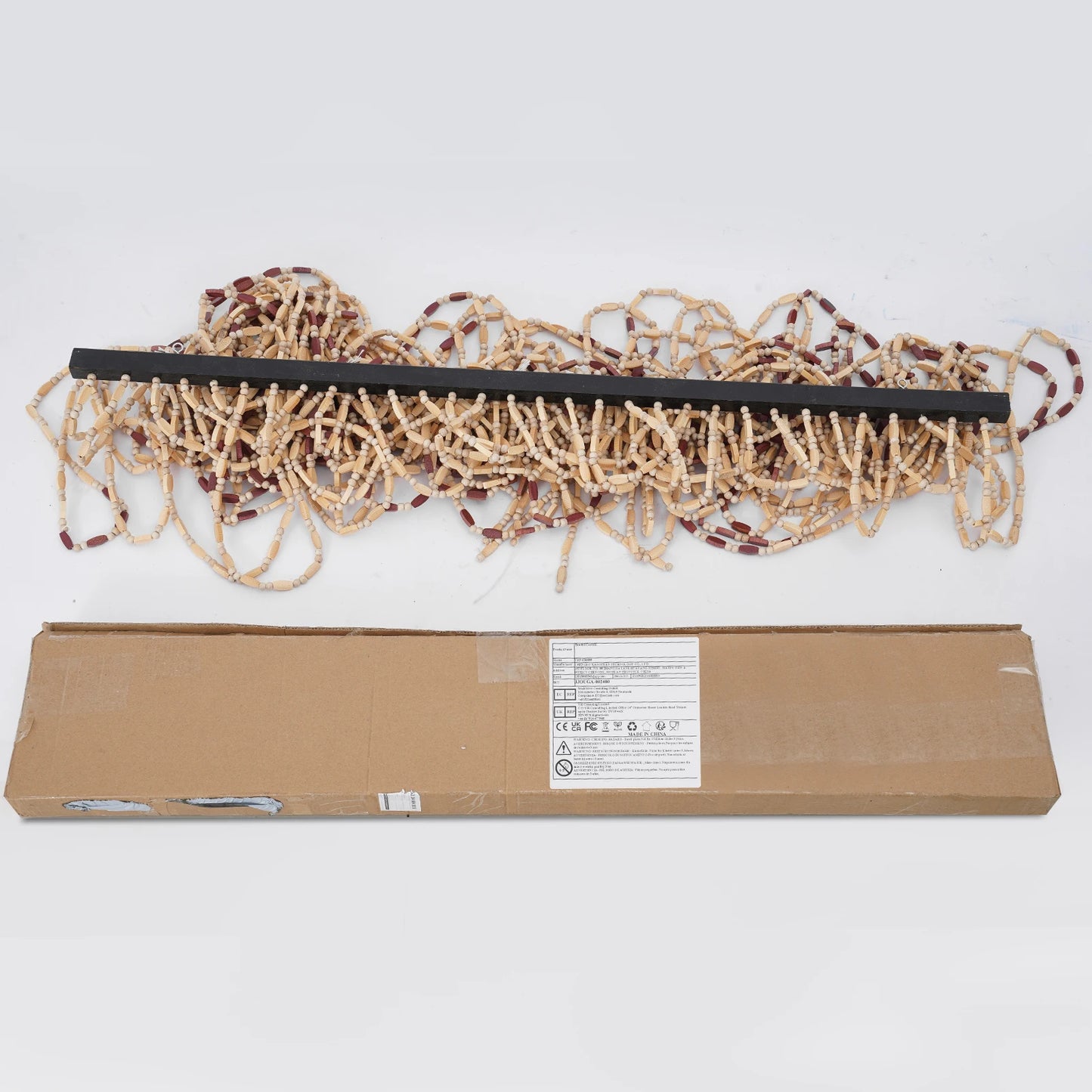 Guangdong Bamboo Beaded Curtain For Doorway Entrance