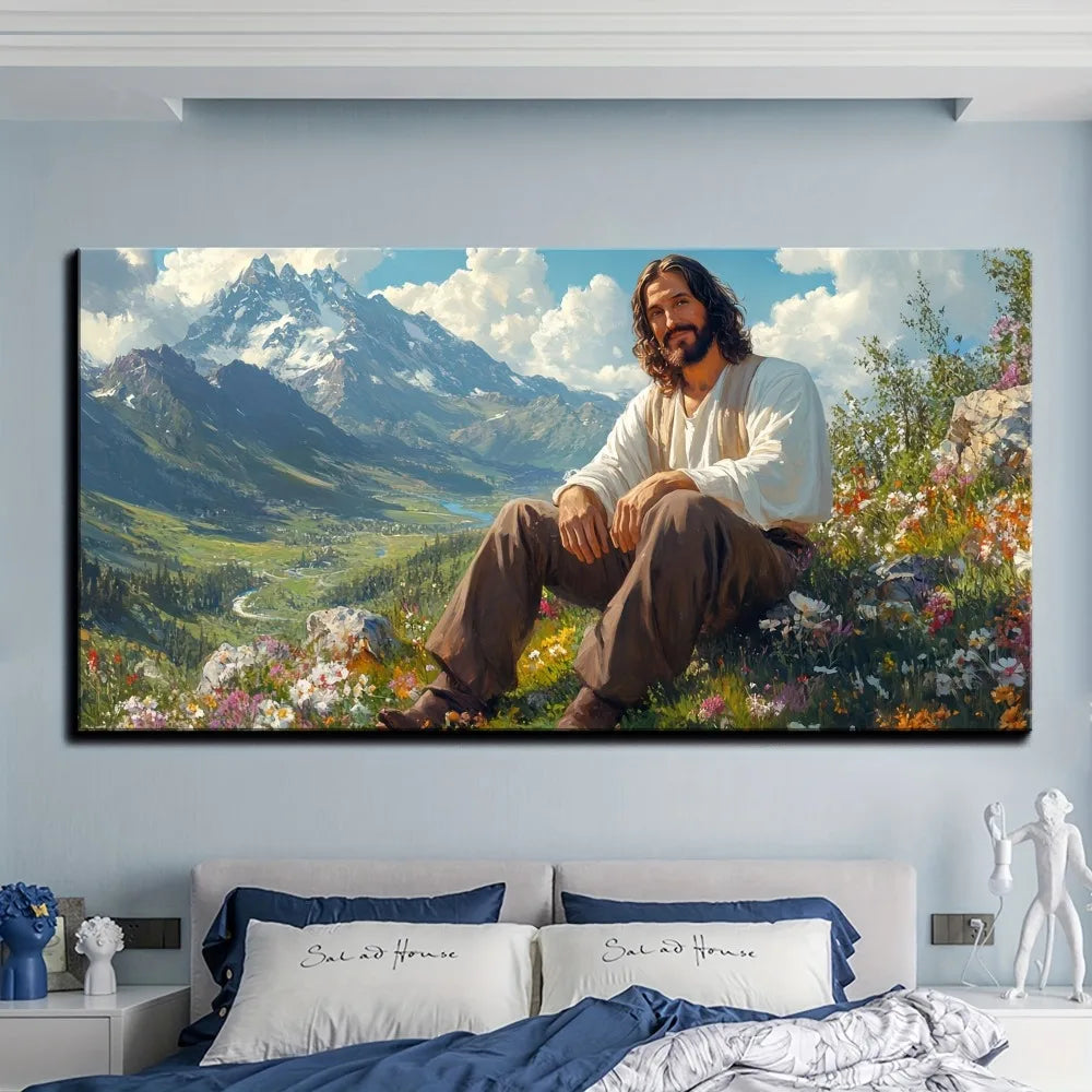 Hign-Concerned Impressionist Canvas Wall Mural Framed Art