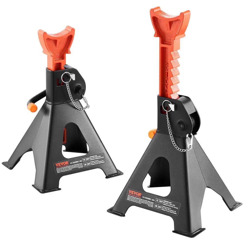 VEVOR Jack Stands 3 Ton Capacity Double Locking for SUVs
