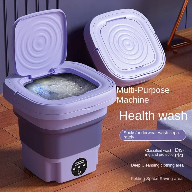 BALASHOV Portable Folding Washing Machine For Travel