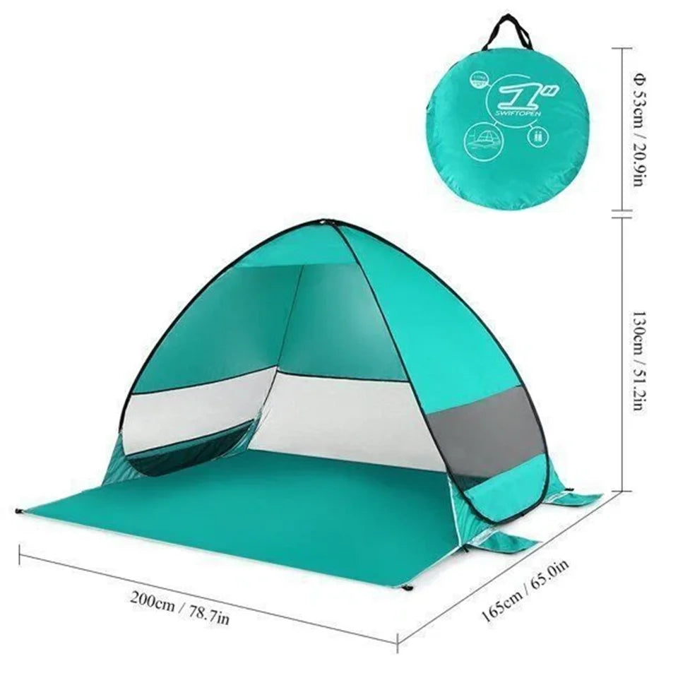 Hign Concerned Pop Up Beach Tent Camping Shade Shelter