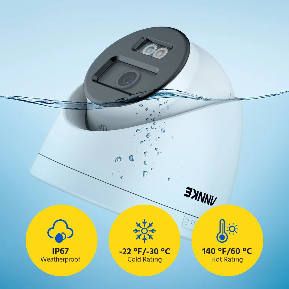 ANNKE 8 Channel 4K PoE NVR Security System With Cameras