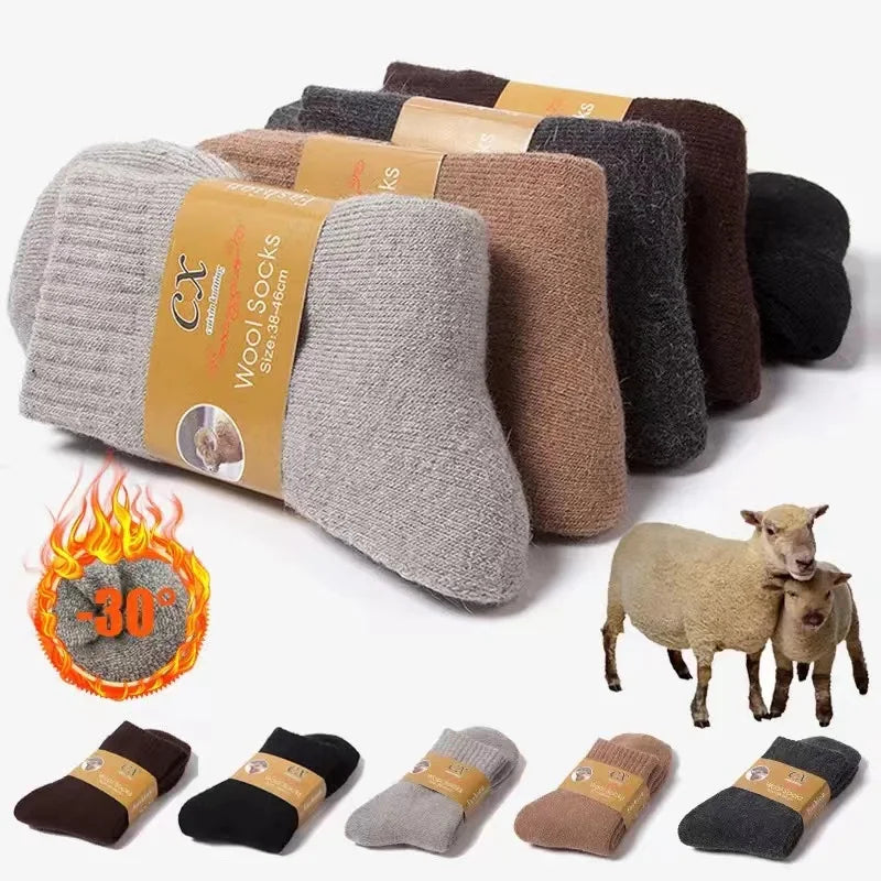 Thermal Wool Socks For Men And Women Super Thick Winter