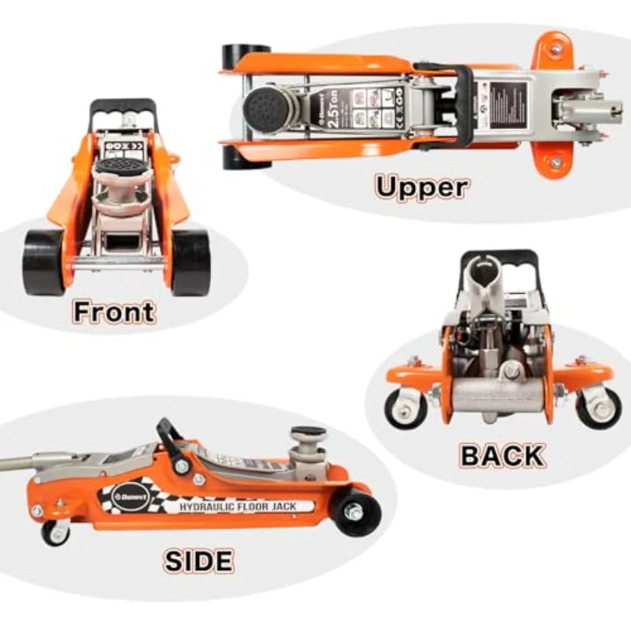 SHXI 2.5 Ton Low Profile Racing Floor Jack Heavy Duty