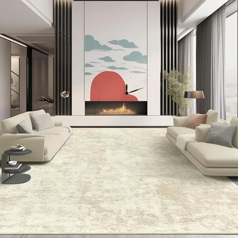Evich Modern Abstract Area Rug Washable Non Slip Distressed
