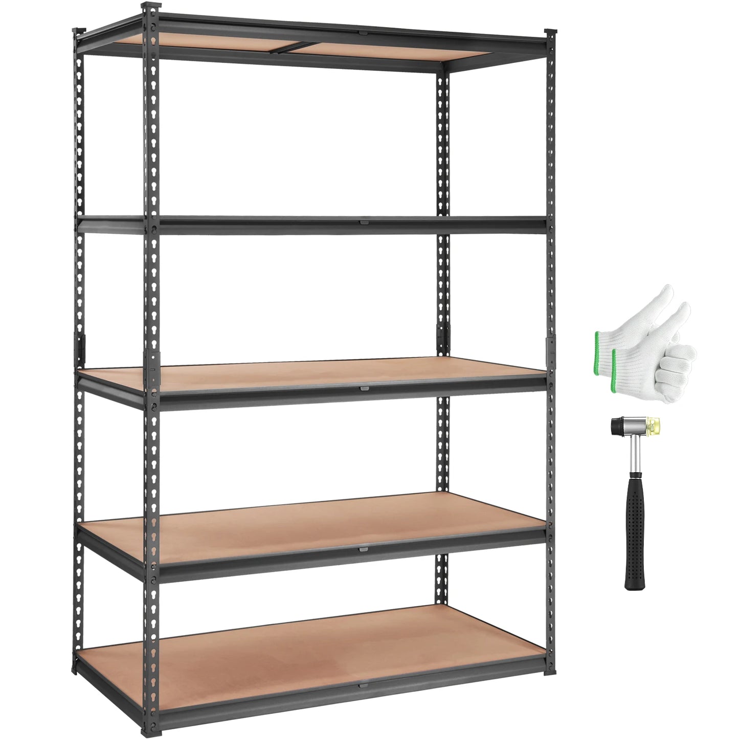 SucceBuy Heavy Duty Storage Shelving Unit Metal Rack