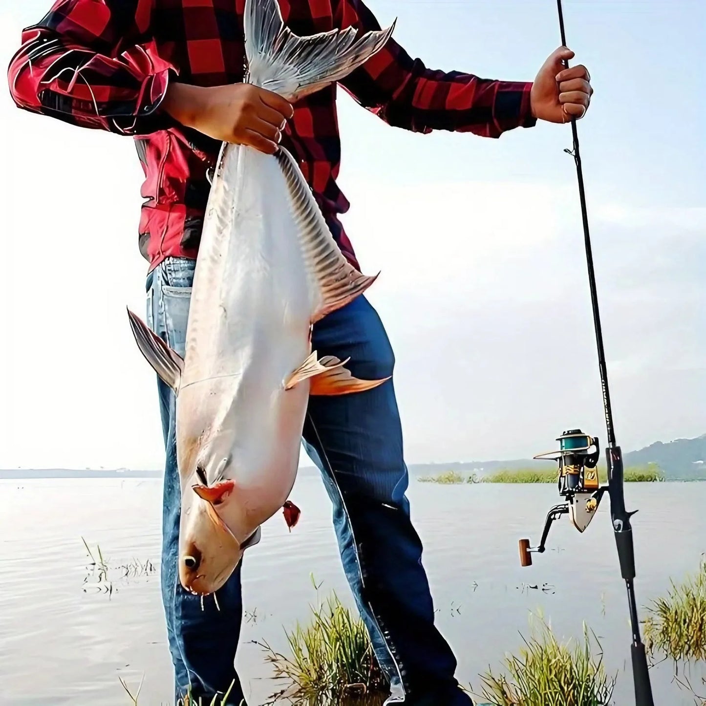 Fly Fishing Rod Multilayer Carbon Wrapped Foldable Medium Fast Action