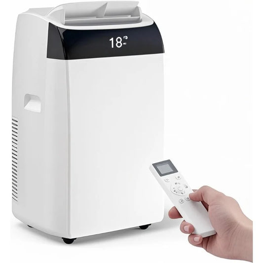 14000 BTU Portable Air Conditioner With Remote 3 In 1
