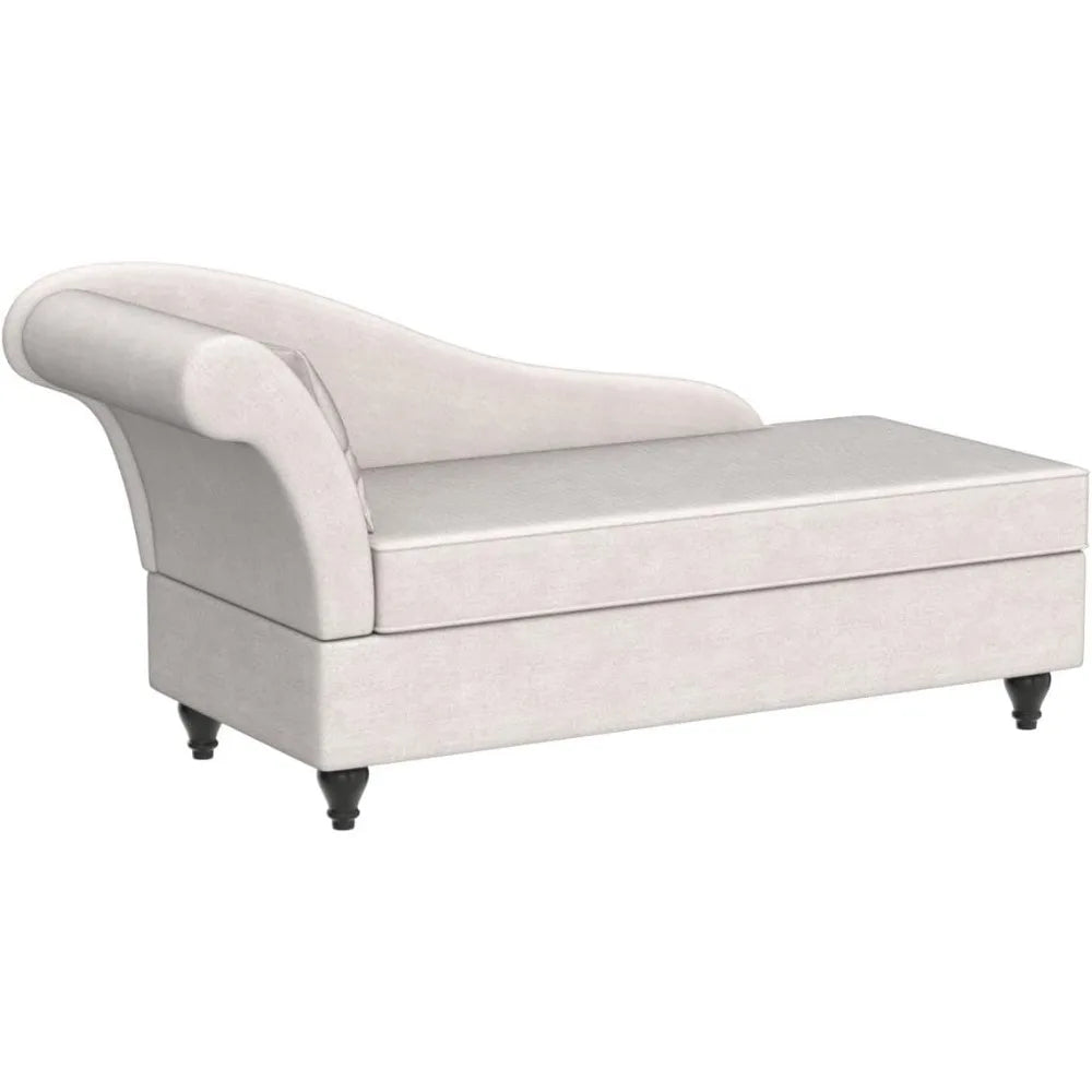 Hign Concerned Storage Chaise Lounge Indoor Upholstered Chair