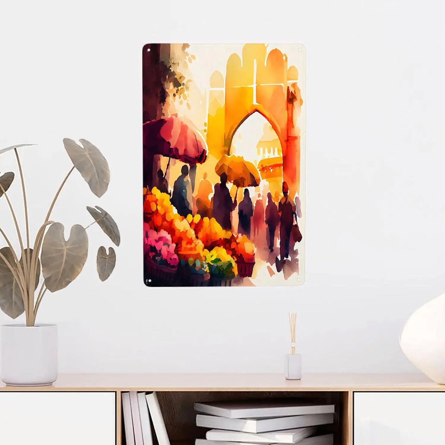 Clear Picture Flower Metal Poster Aluminum Wall Art