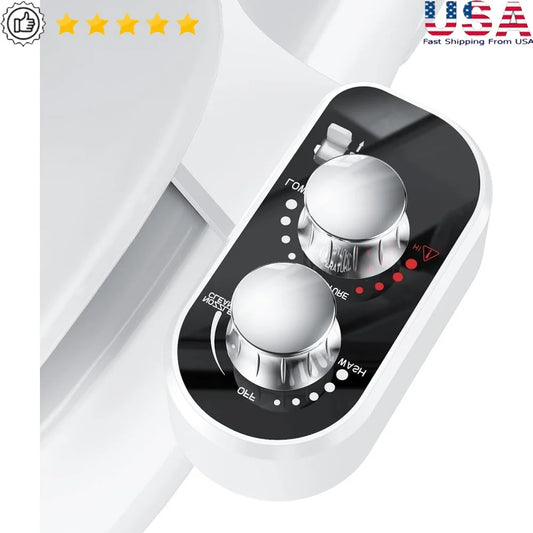 XMSJ Hot Cold Bidet Attachment Adjustable Pressure Nozzle
