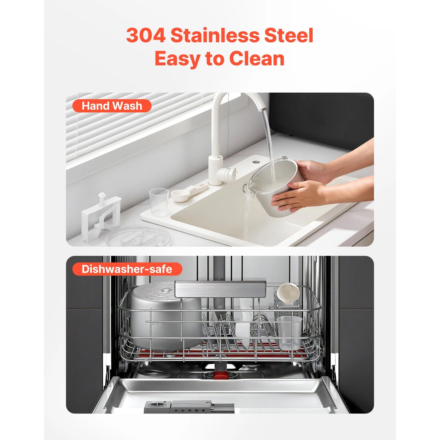 SucceBuy Automatic Ice Cream Maker With Built In Compressor