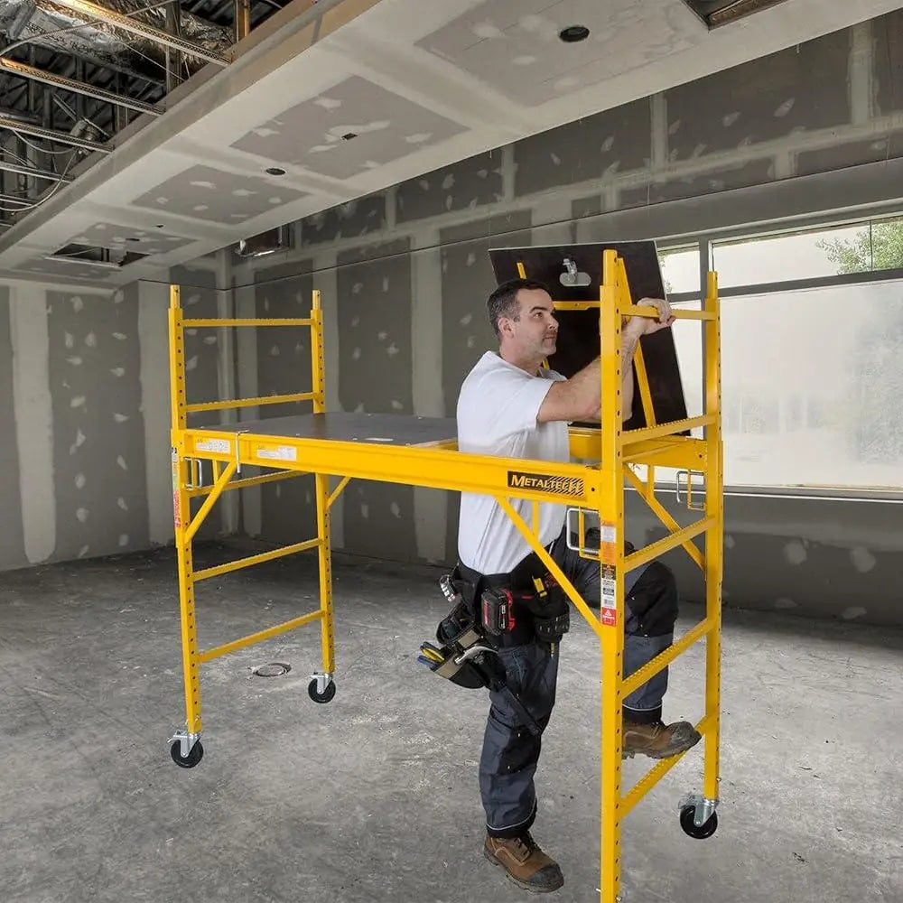 XMSJ Heavy Duty Scaffolding Platform Workbench With Adjustable Height