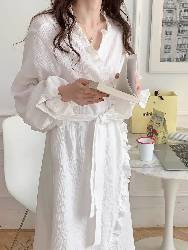 Womens Lightweight Summer Robe For Home Wear Comfort