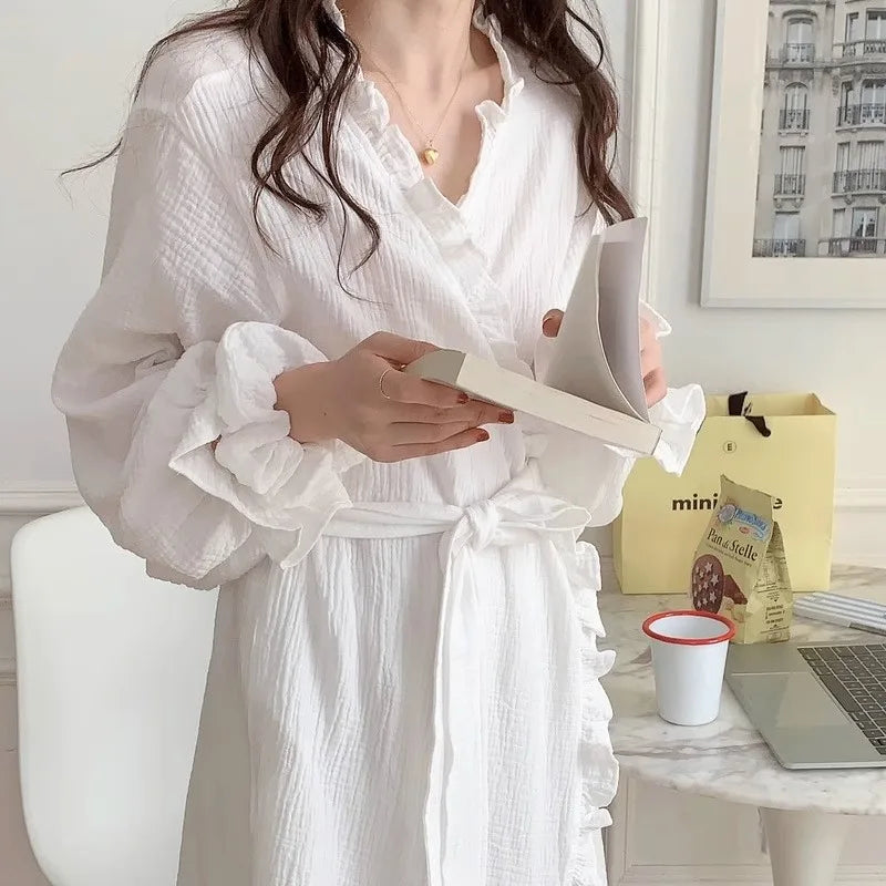Womens Lightweight Summer Robe For Home Wear Comfort