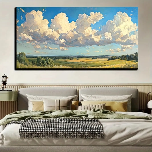 Hign-Concerned Landscape Vintage Painting Victorian Style