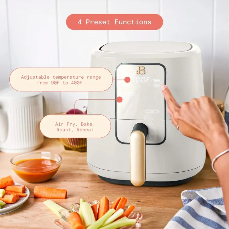 HAOYUNMA TurboCrisp Air Fryer For Fast Even Cooking