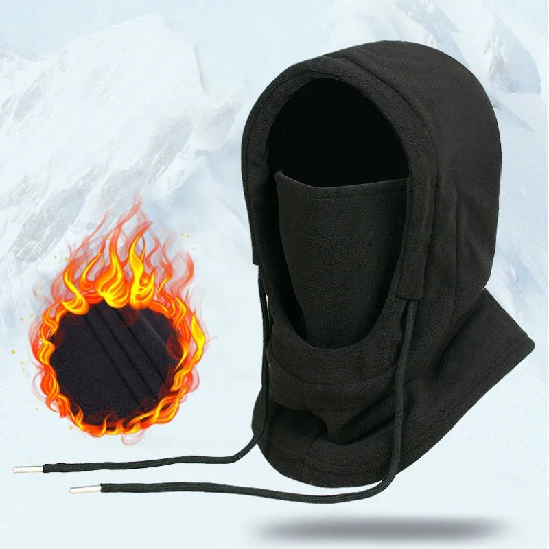 NONECN Warm Fleece Balaclava Unisex Winter Face Mask Hood