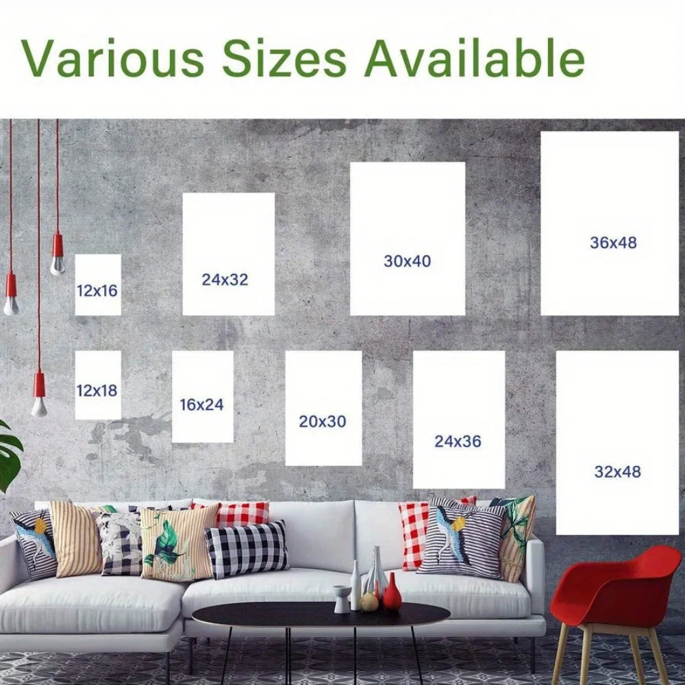 Hign-concerned Winter Cabin River View Wall Mural Decor