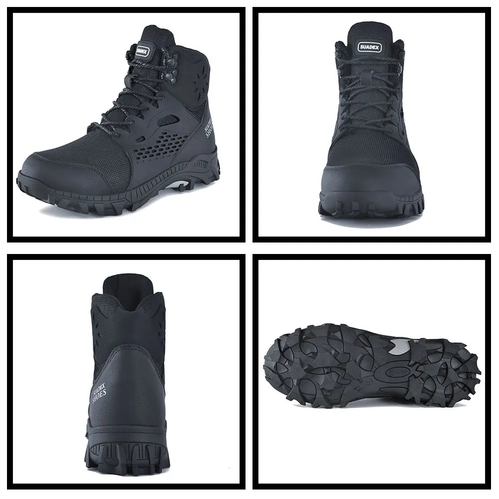 SUADEX S1 Safety Boots Steel Toe Work Shoes Antislippery