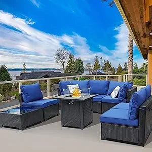 Outdoor Patio Furniture Set 3 Piece With Table And Chairs