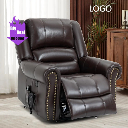 XMSJ Dual Motor Power Lift Chair With Massage Heat Remote