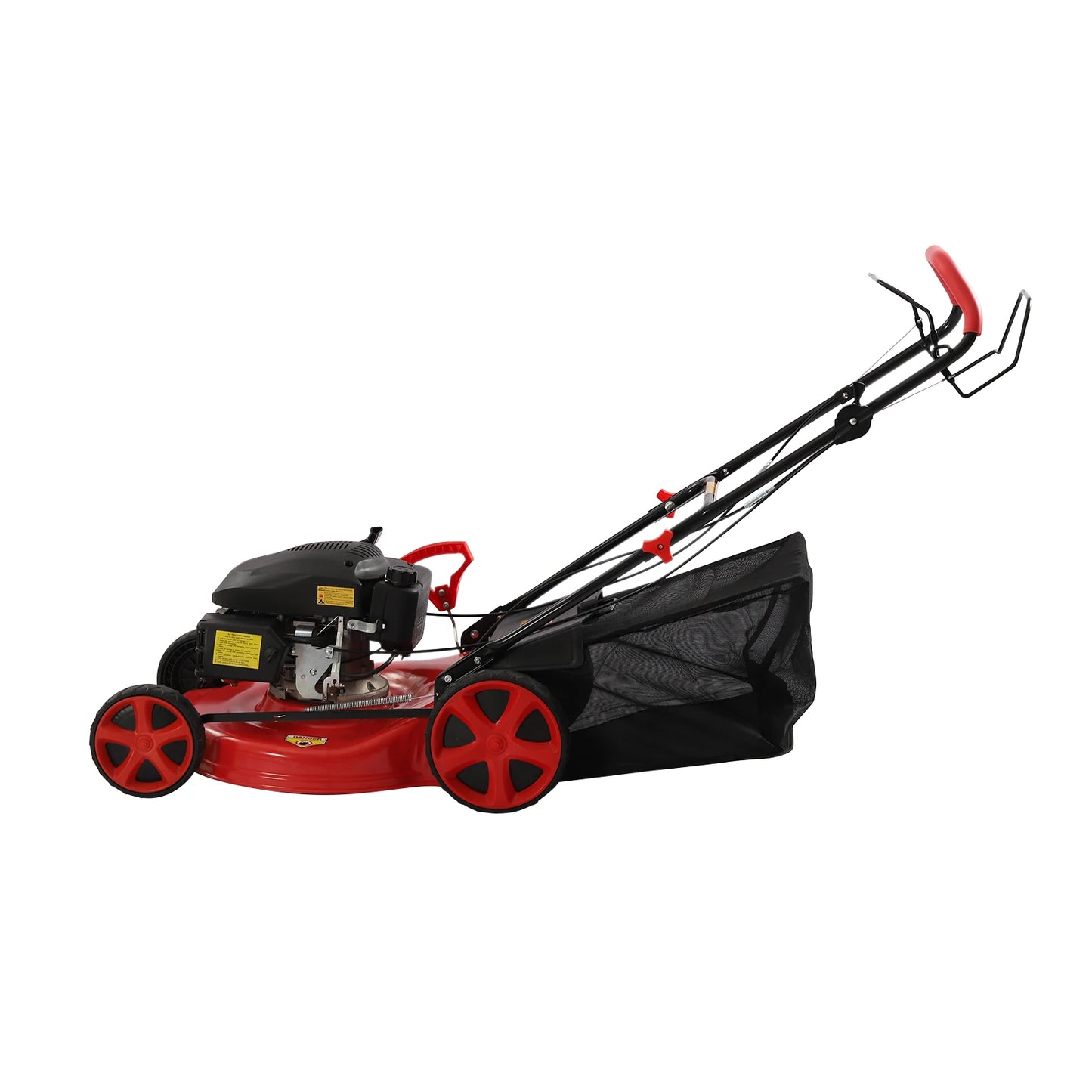 CNCEST 4 Stroke Petrol Lawn Mower 3 In 1 Self Propelled Bag