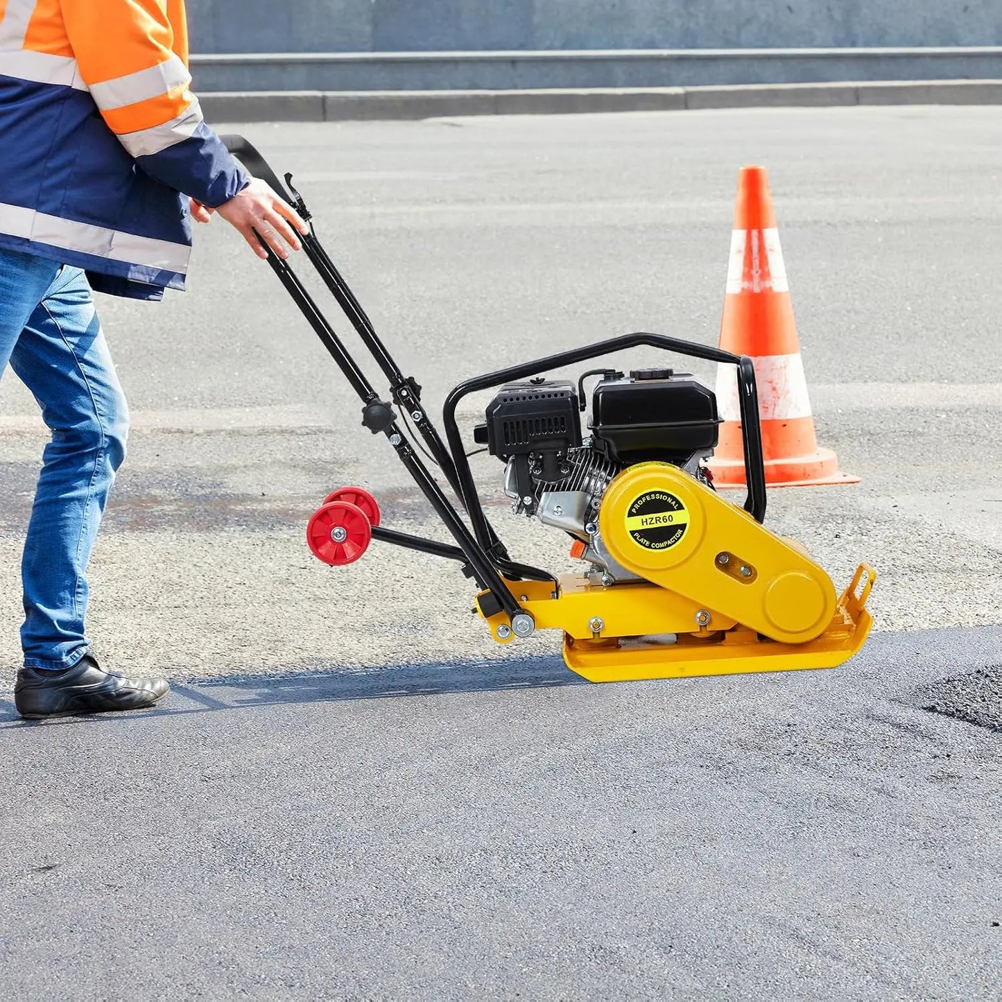 Twister CK Plate Compactor 7HP 212cc Gas Engine 4200 Lbs