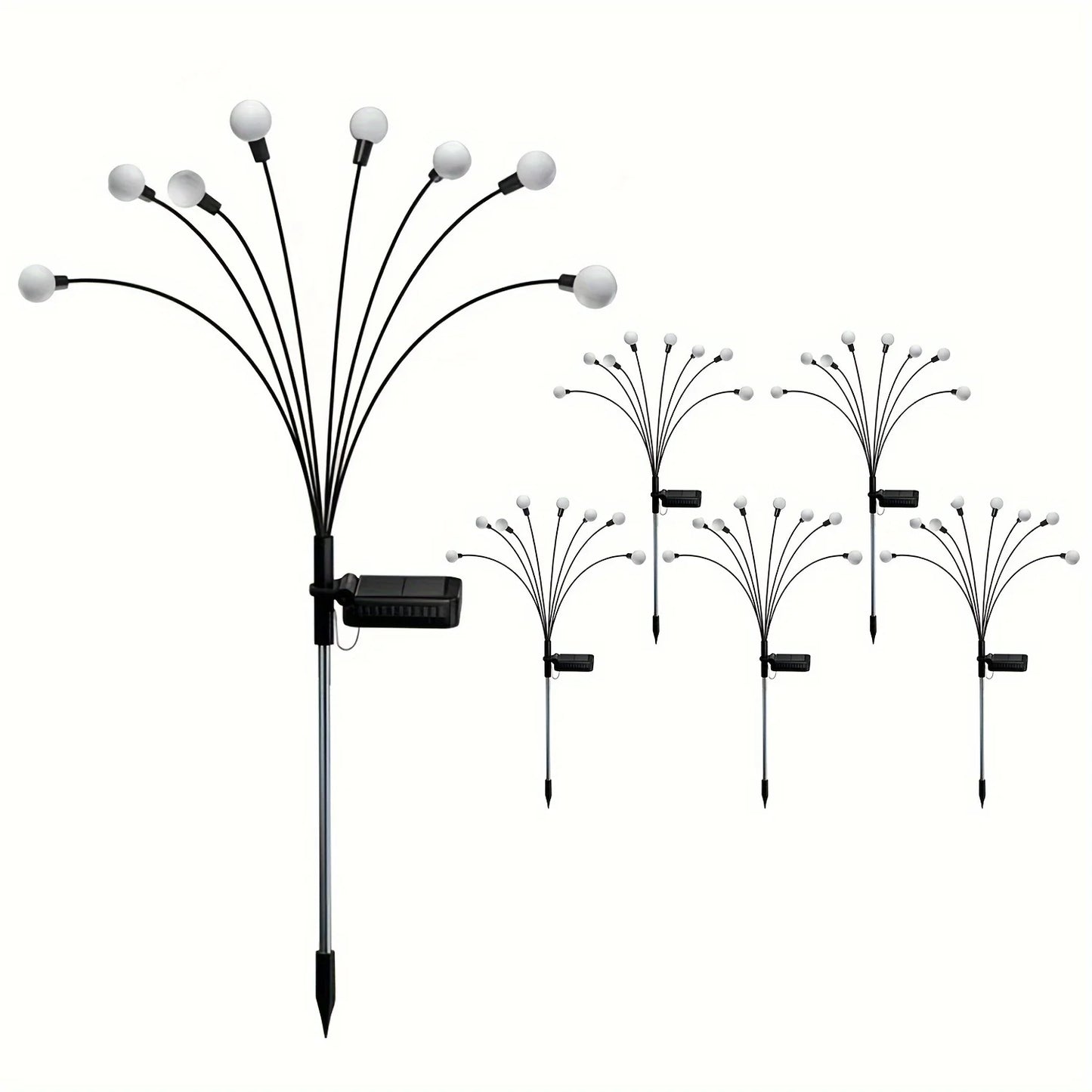 KPSTEK Swaying Solar Lights 32 LED Firefly Garden Decor