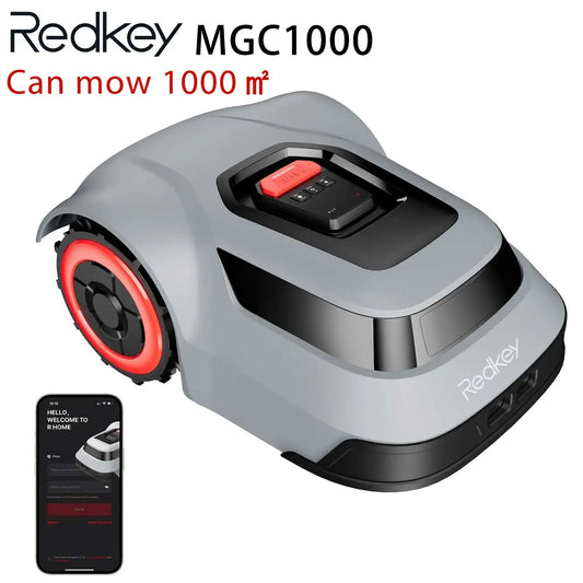 Redkey C TOF Robot Lawn Mower MGC1000 Automatic Charging