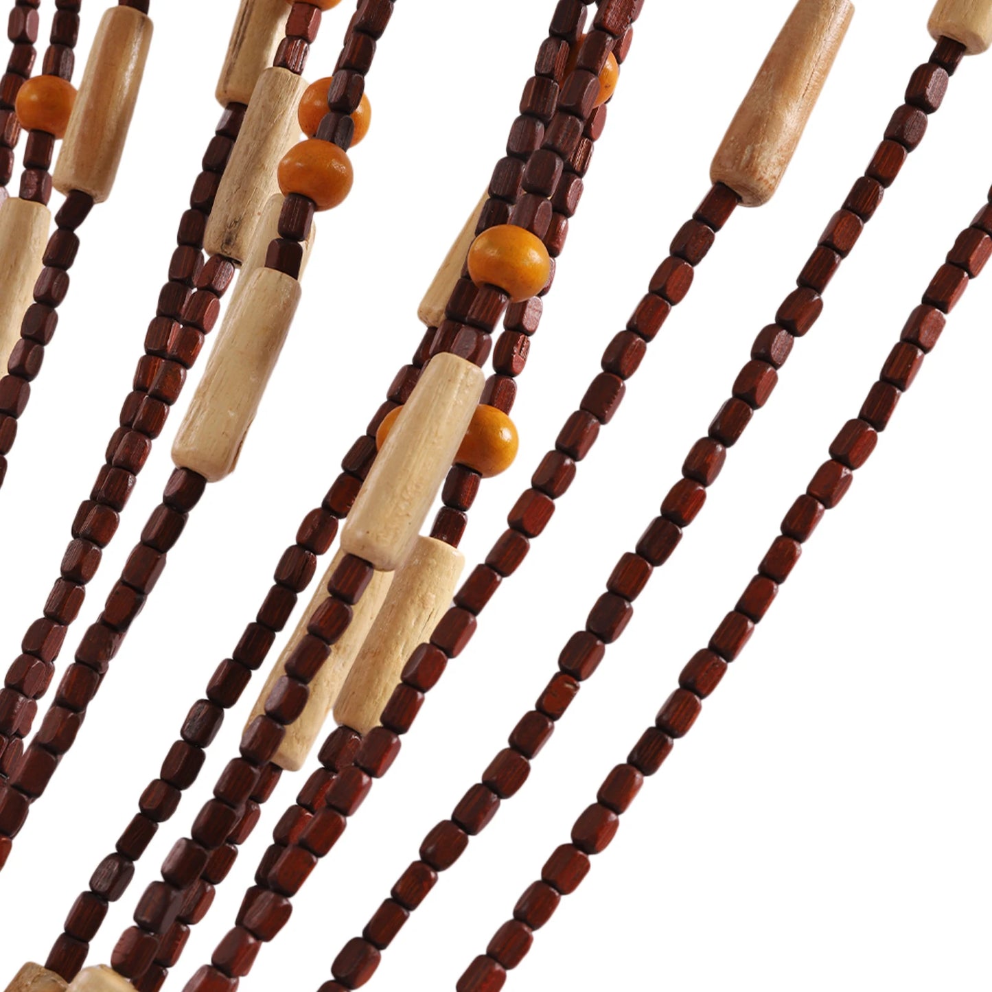 Zhejiang Wooden Bead String Door Curtain 31 Line Fly Screen