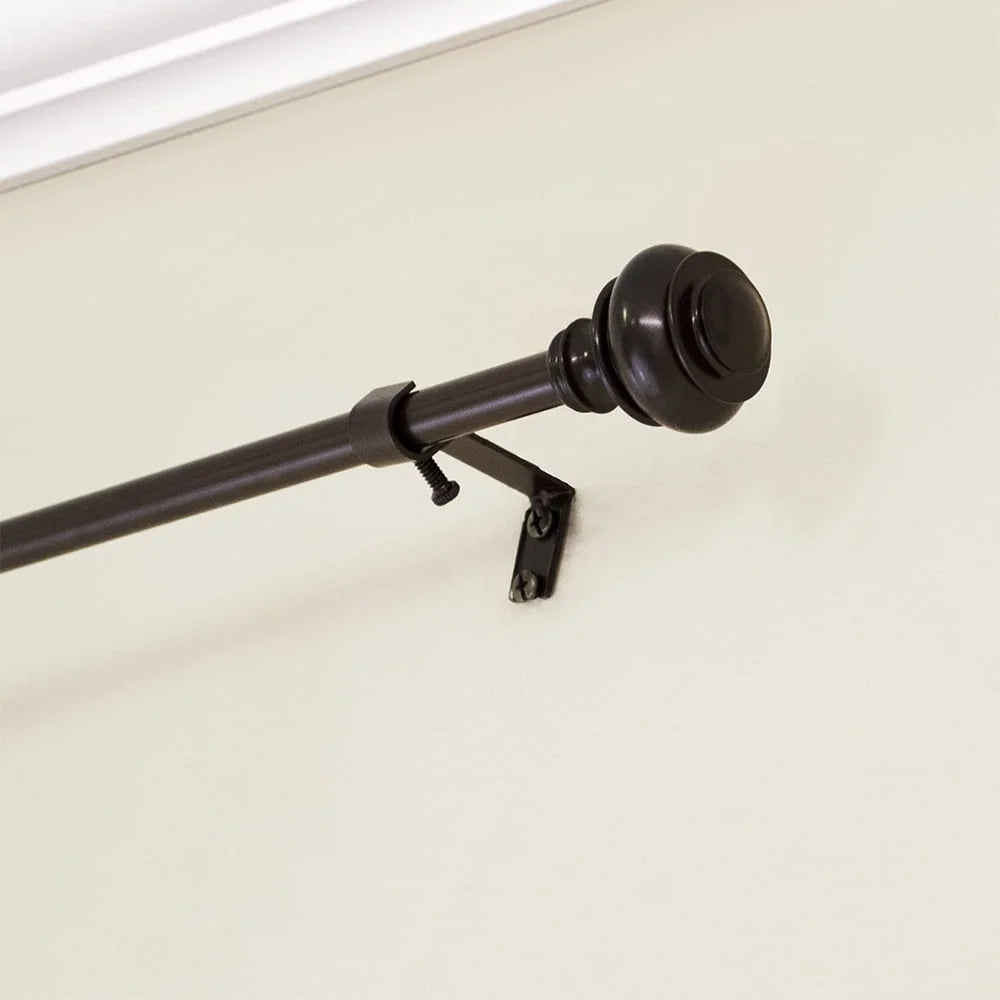 XMSJ Curtain Rod Set With Brackets And Mounting Hardware