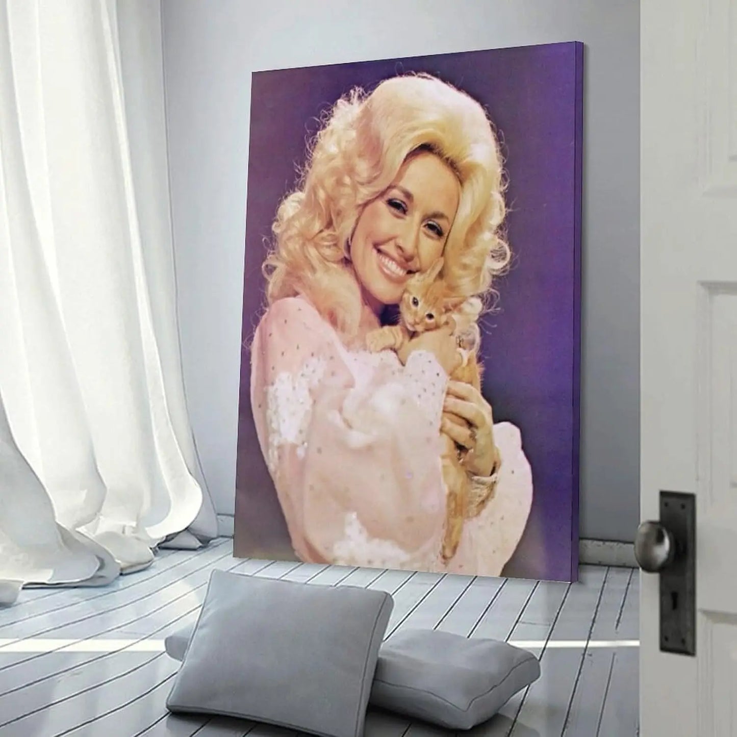 Top Modern Dolly Parton Poster Canvas Wall Art Decor