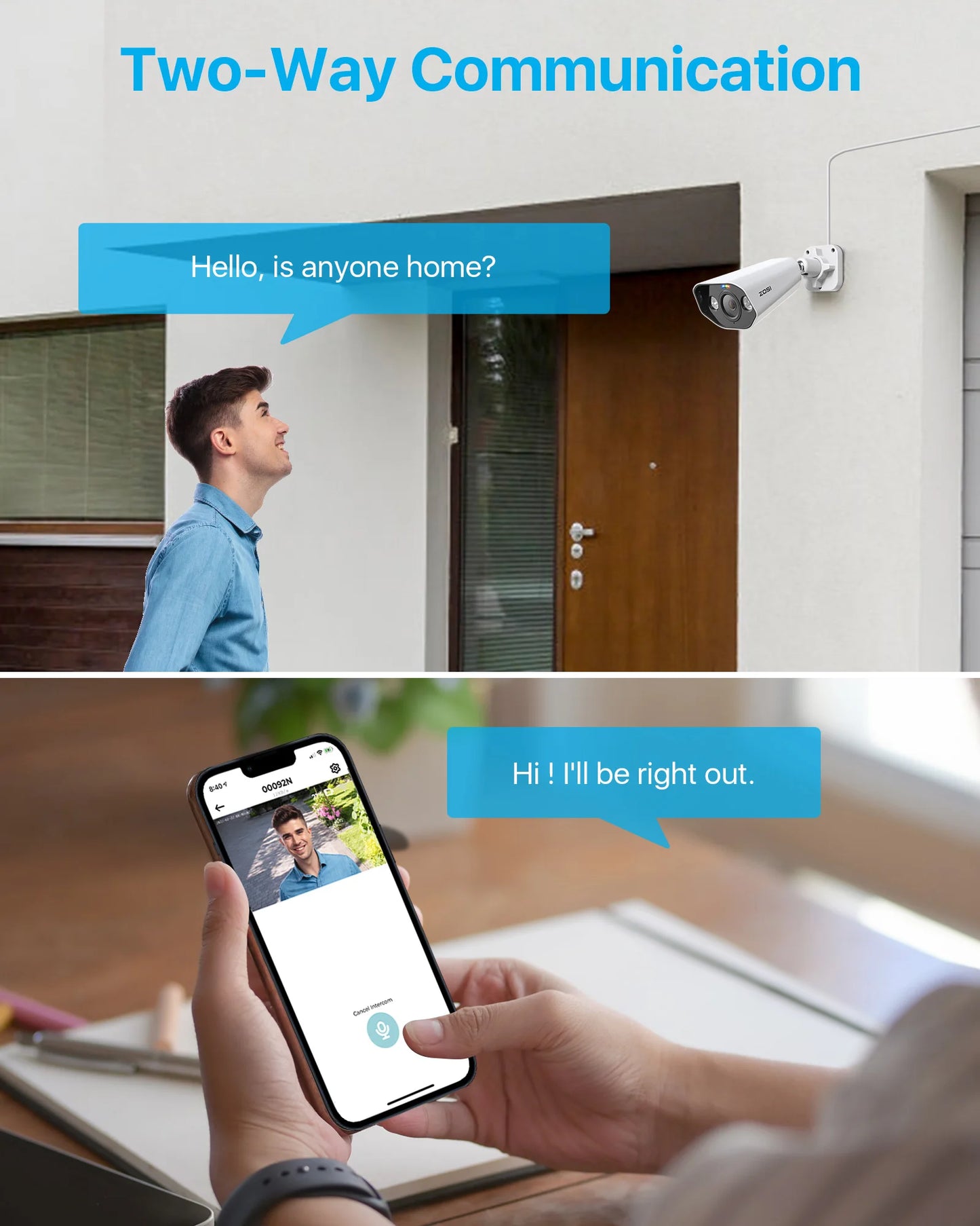H.265 8MP Outdoor PoE CCTV Camera System Night Vision