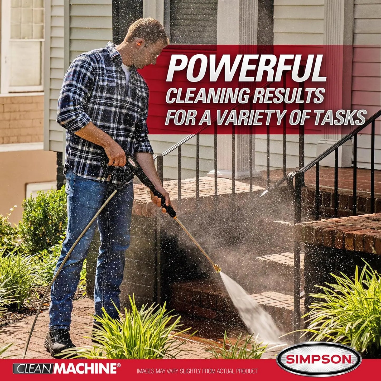 XMSJ 3400 PSI Gas Pressure Washer CRX Engine 2.5 GPM