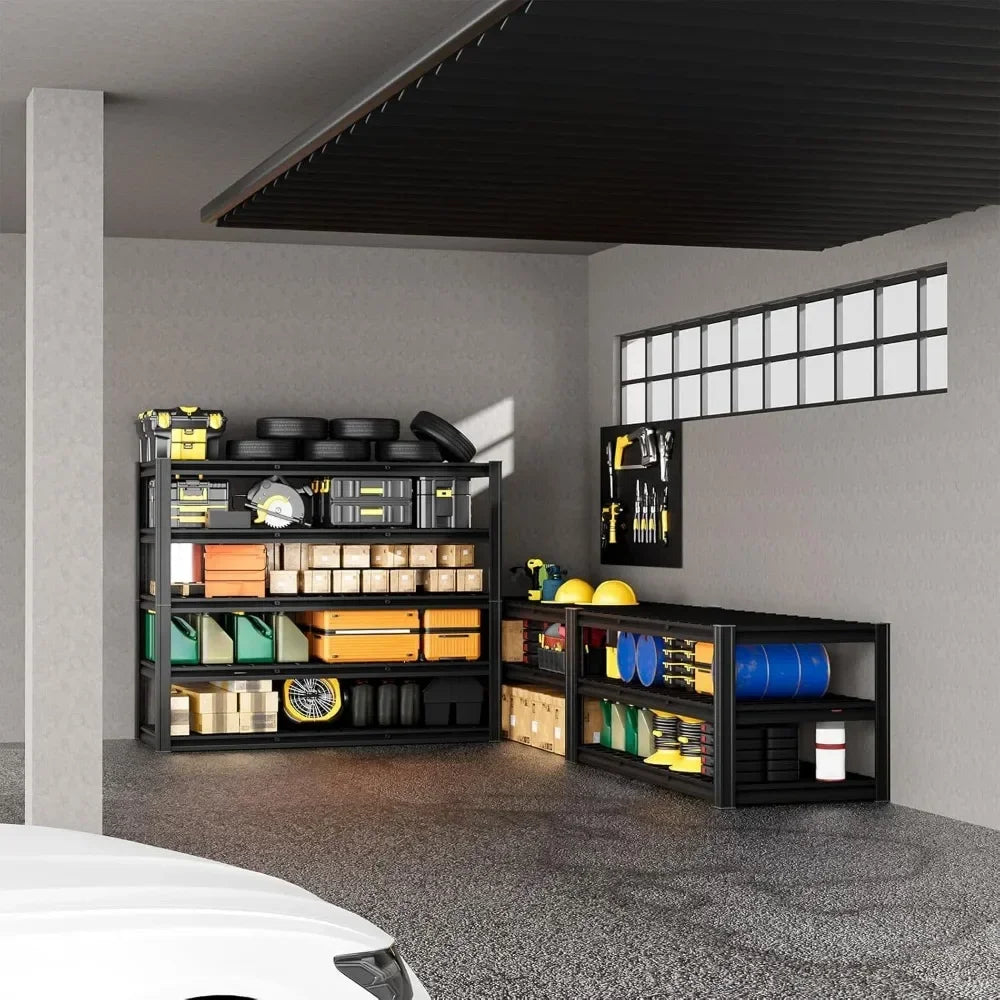 Heavy Duty Garage Shelving Unit 3000LBS Metal Rack System