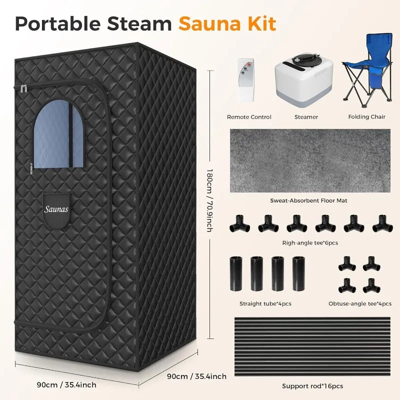 Hign-concerned Portable Home Sauna Box With 9 Levels