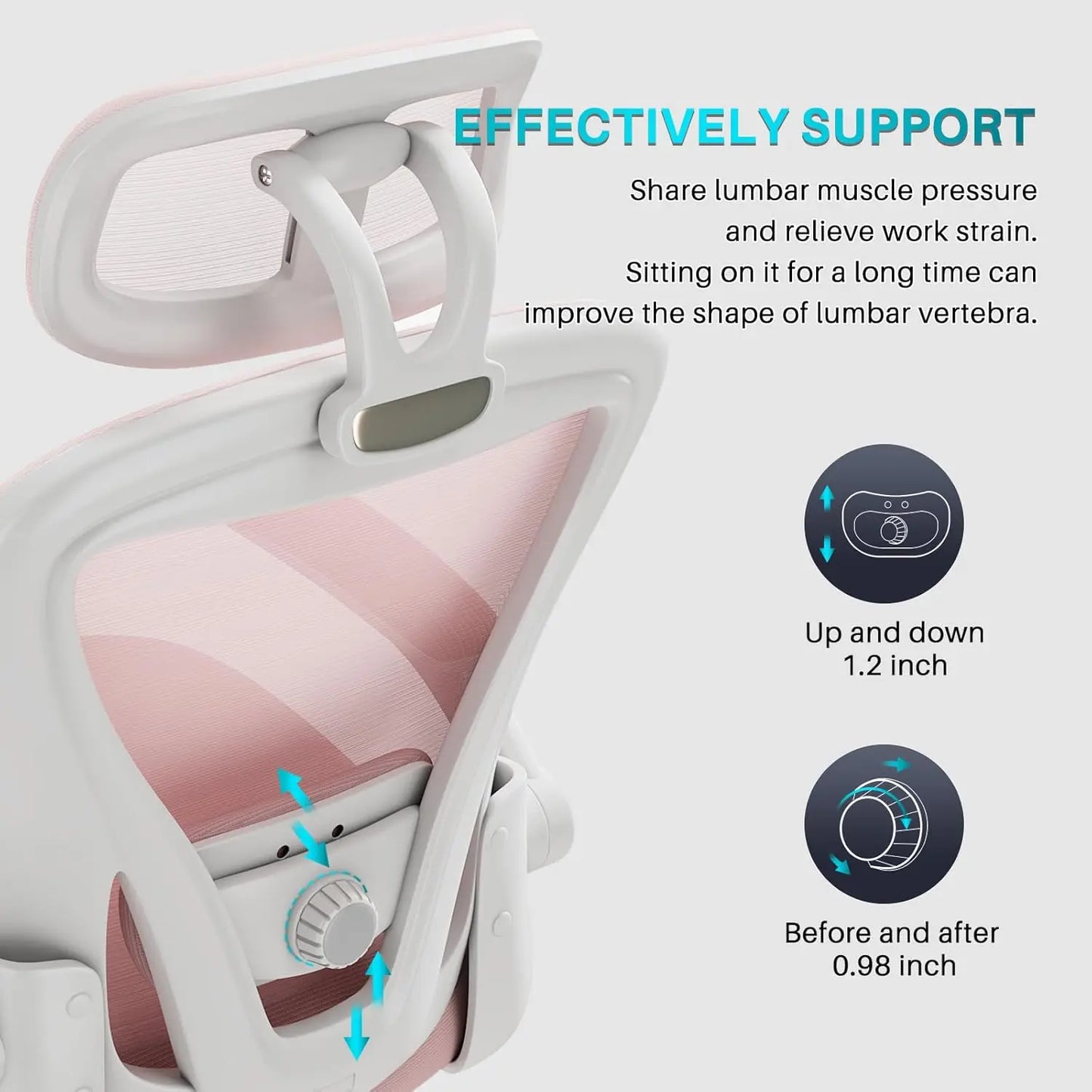 XMSJ Ergonomic Office Chair M903 High Back Mesh Desk Chair